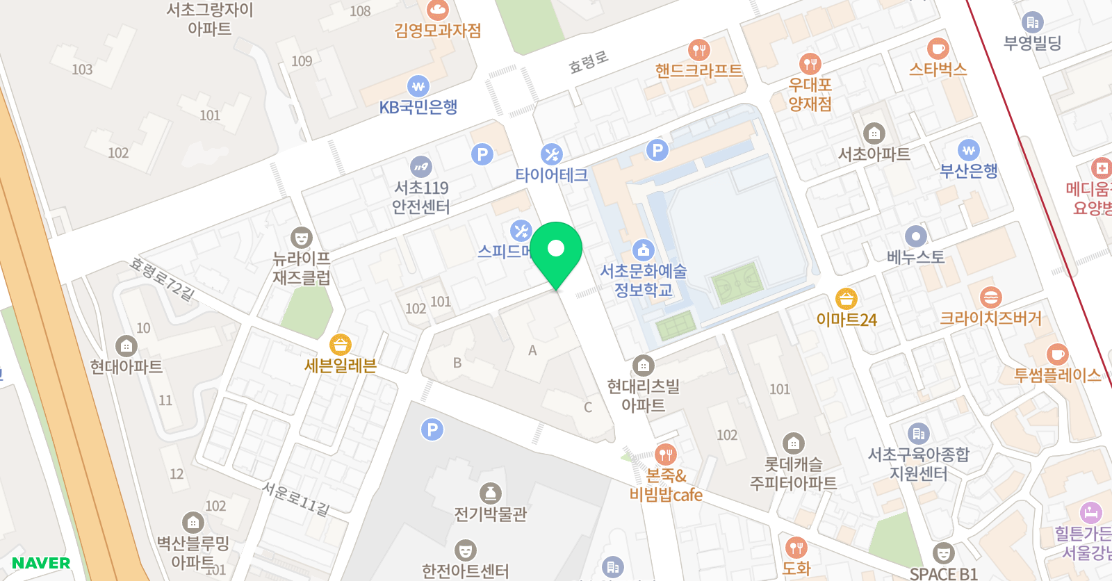 토브 국어 위치