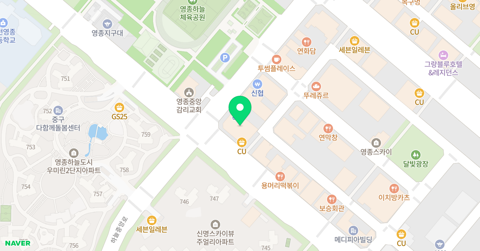 국가대표 하늬바람 태권도총본관 위치