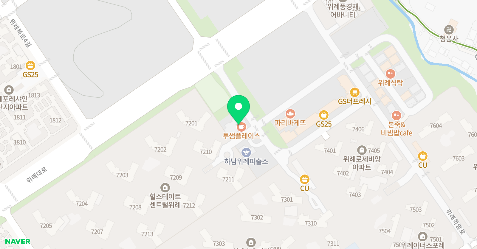 헤세드발레아카데미 위치