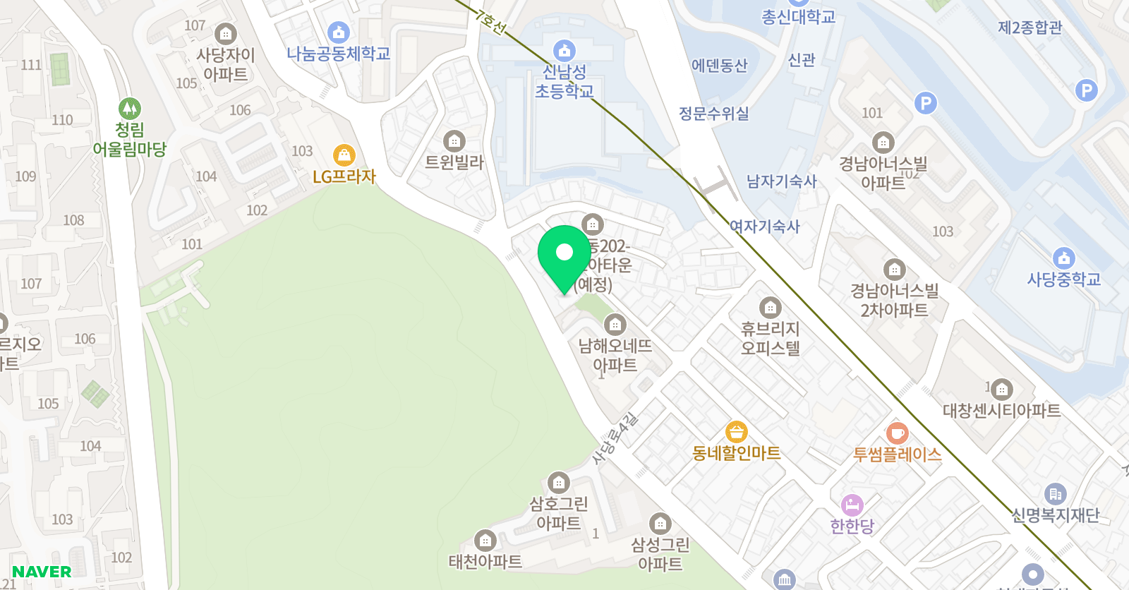 태 수학 위치
