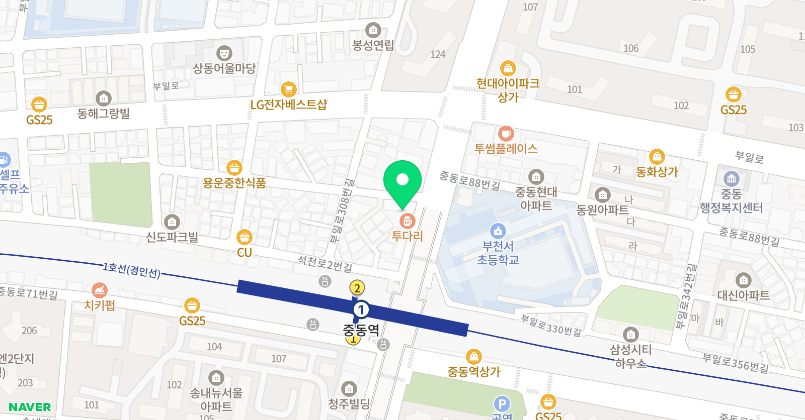 스포제이 축구센터 위치