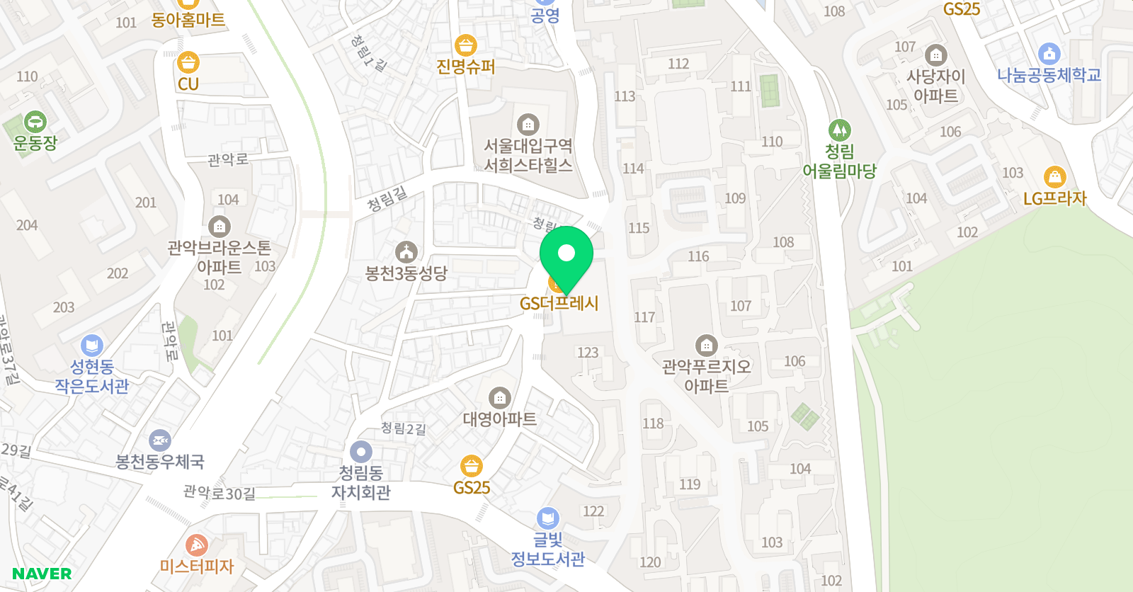모모아트 미술교습소 위치