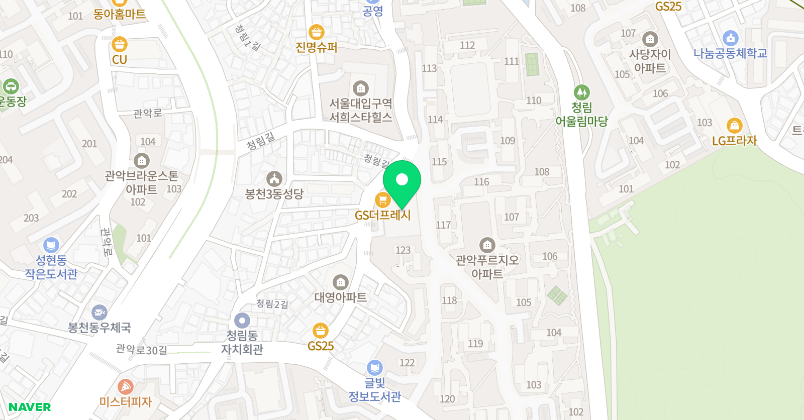 플레이팩토빌리지 수학교습소 위치