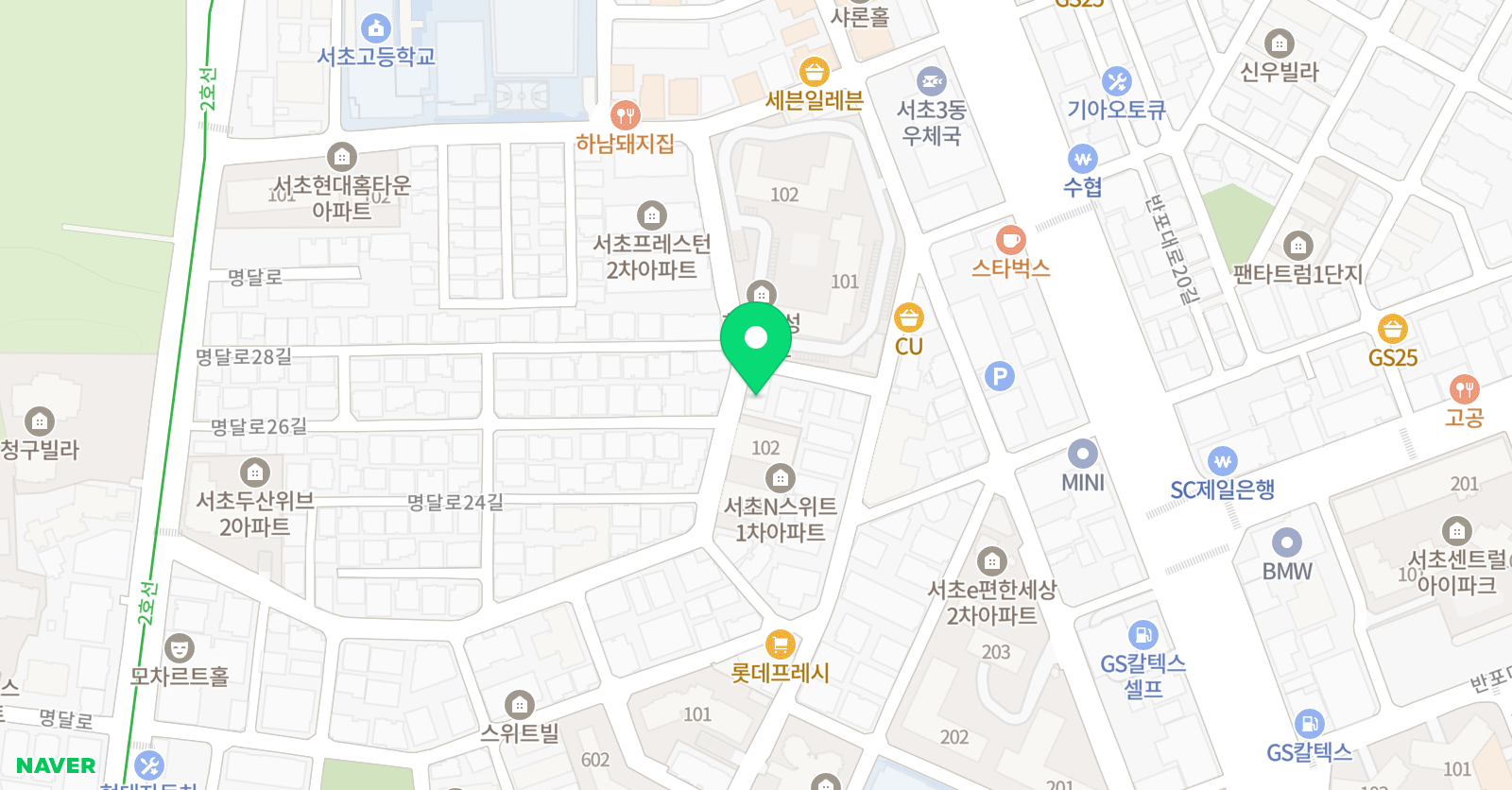 라당스 발레스튜디오 위치