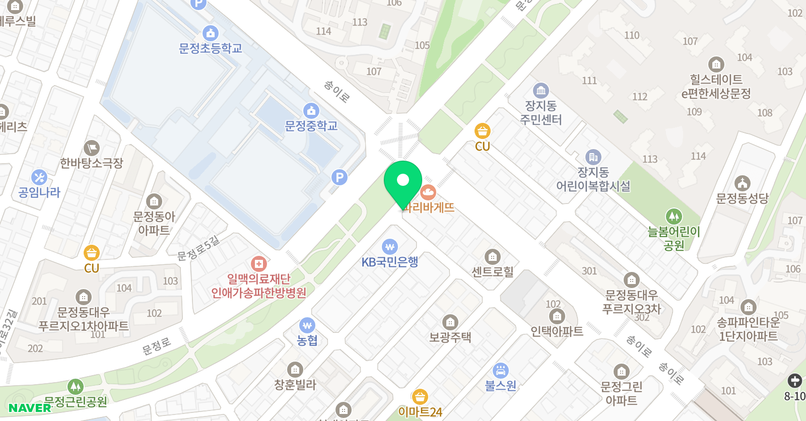 이산 학원 위치