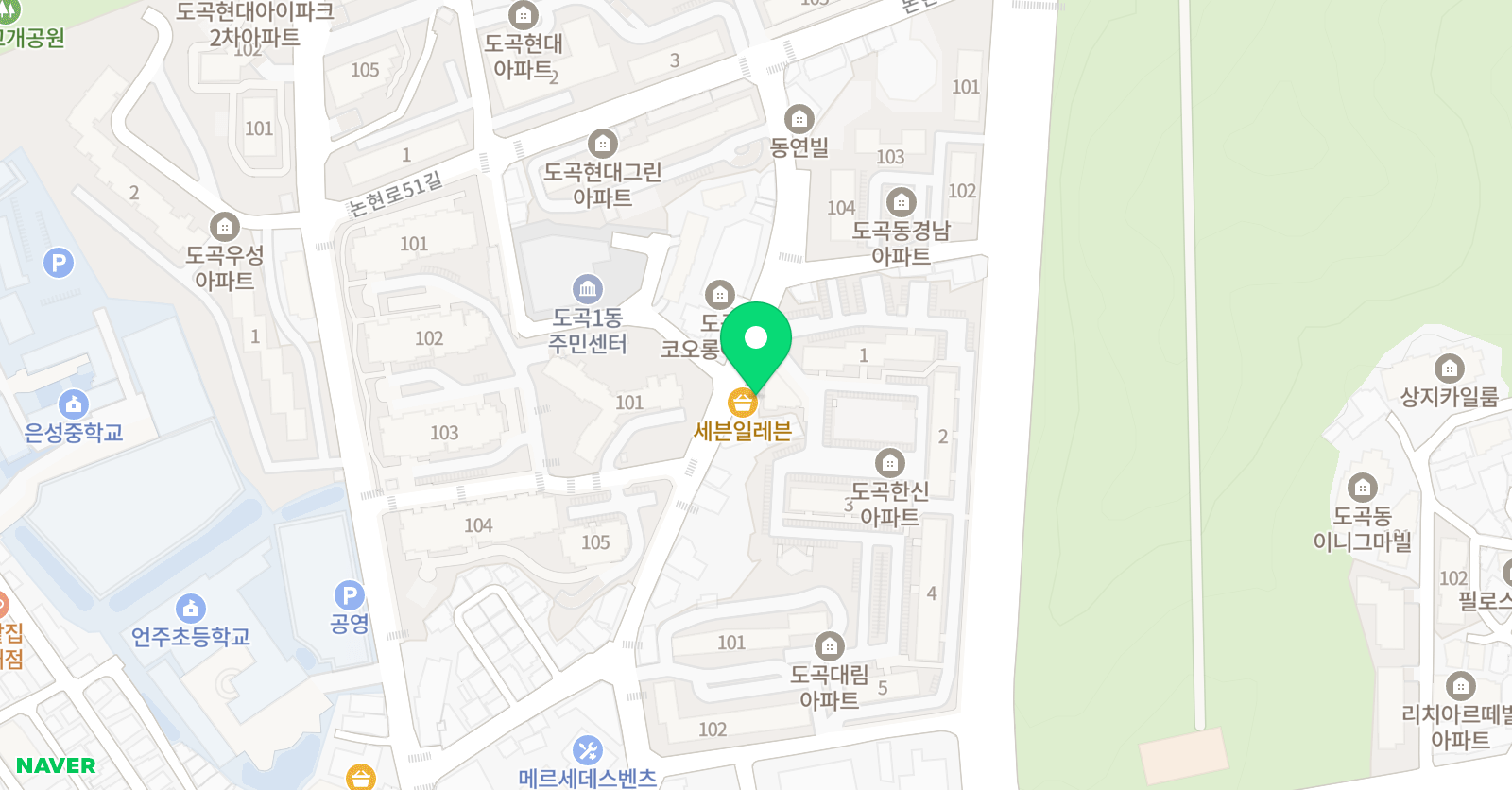 지피에이 영어학원 위치