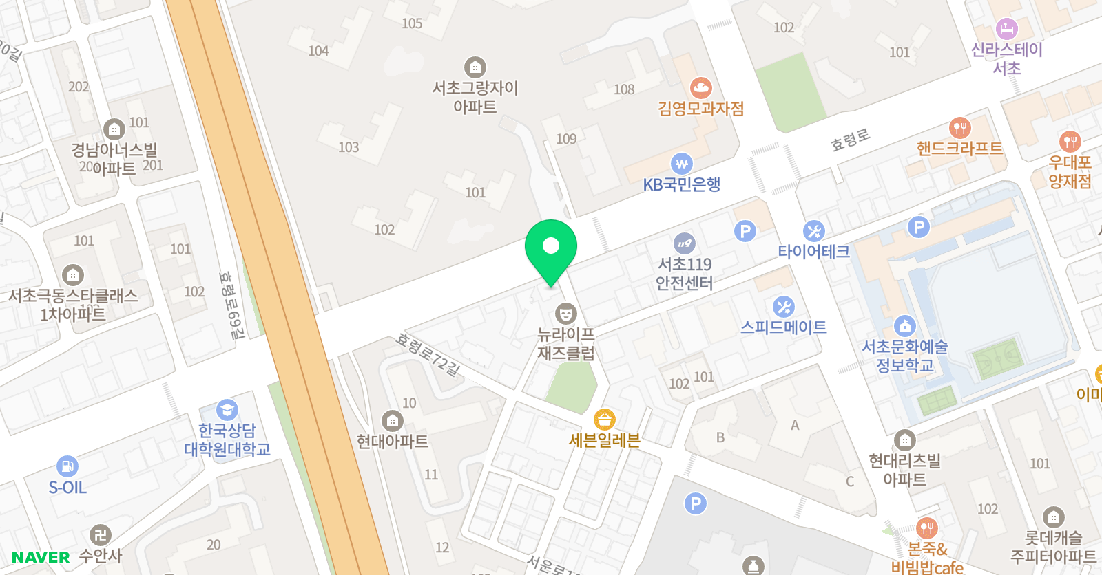 ESL 영어학원 위치