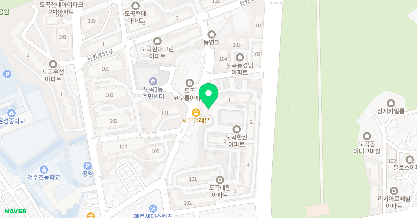 리드인 독서논술 도곡언주점 위치