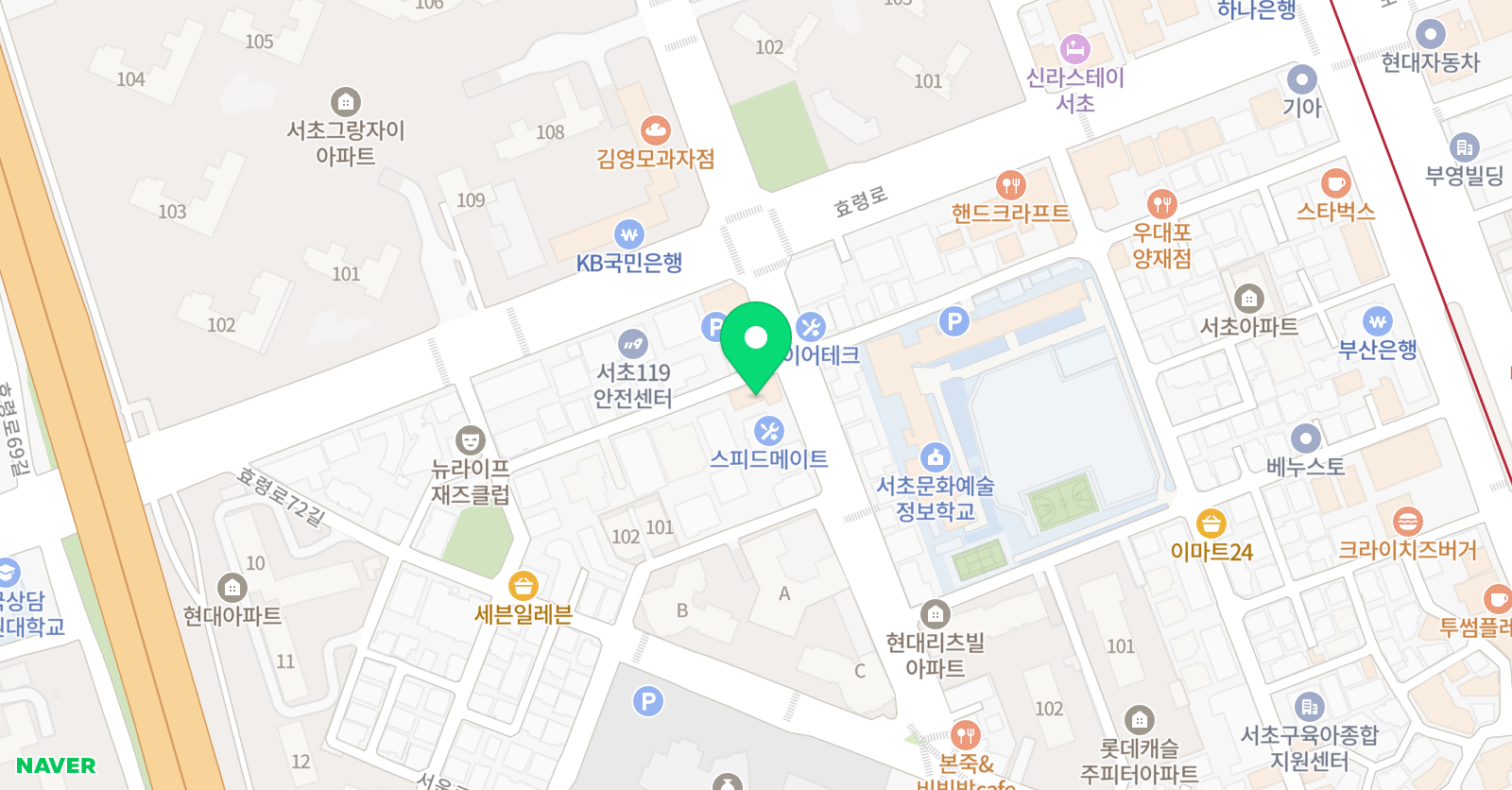 크리드 파이트 아카데미 위치