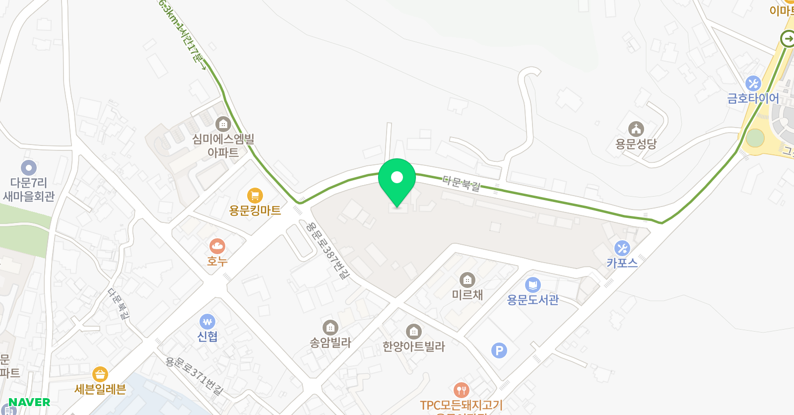 비욘드잉글리쉬 양평용문캠퍼스 위치