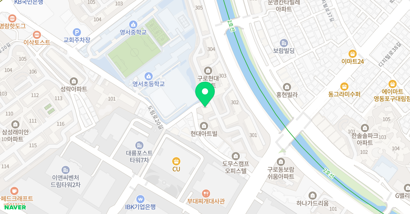 맑은소리 피아노음악교습소 위치