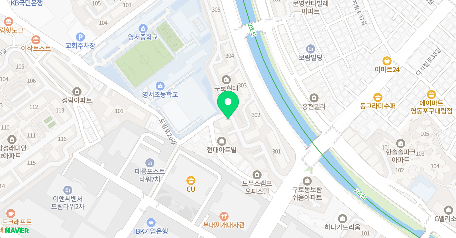 맘앤 아트미술교습소 위치