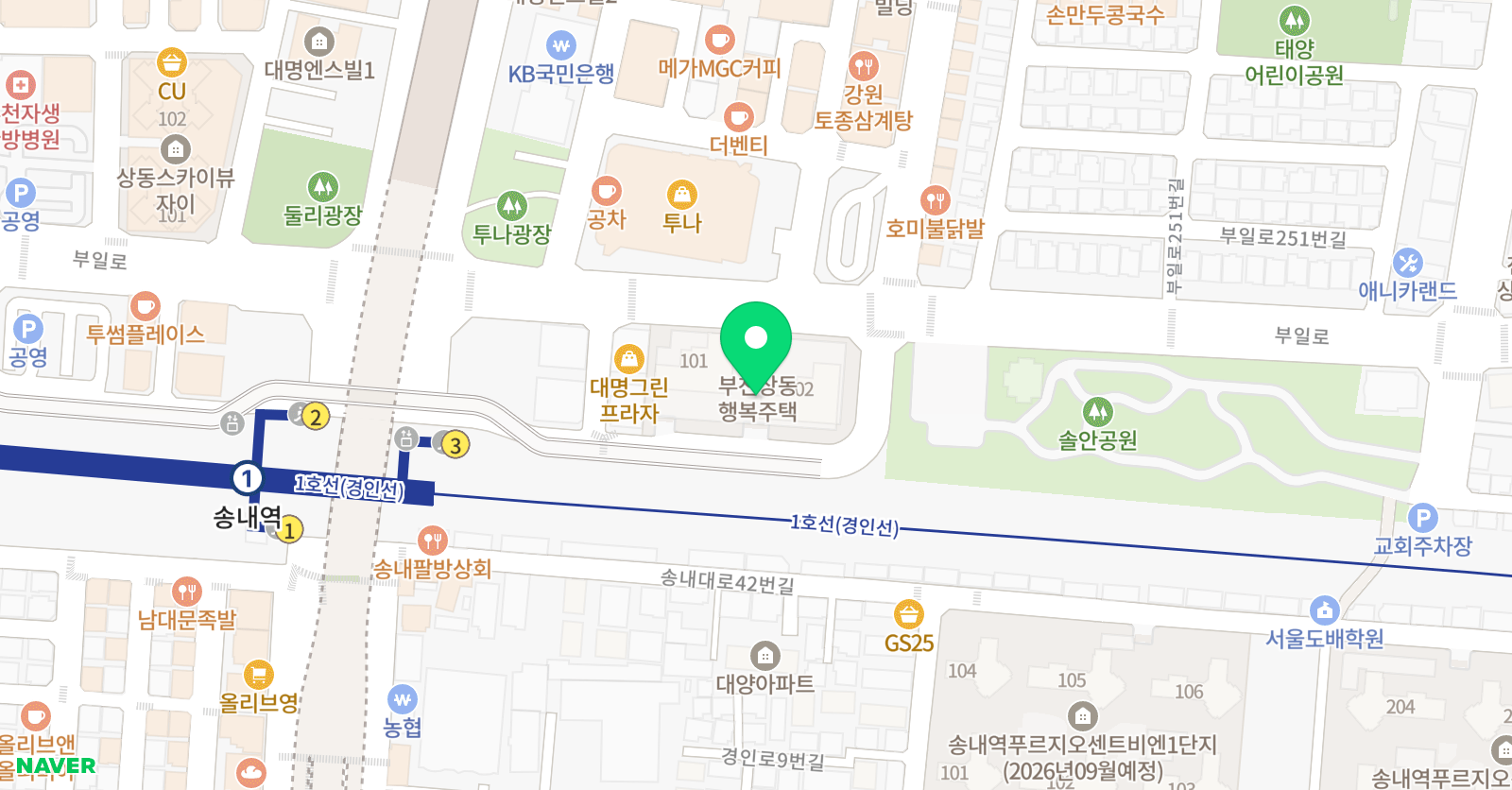 호두나무 미술학원 위치