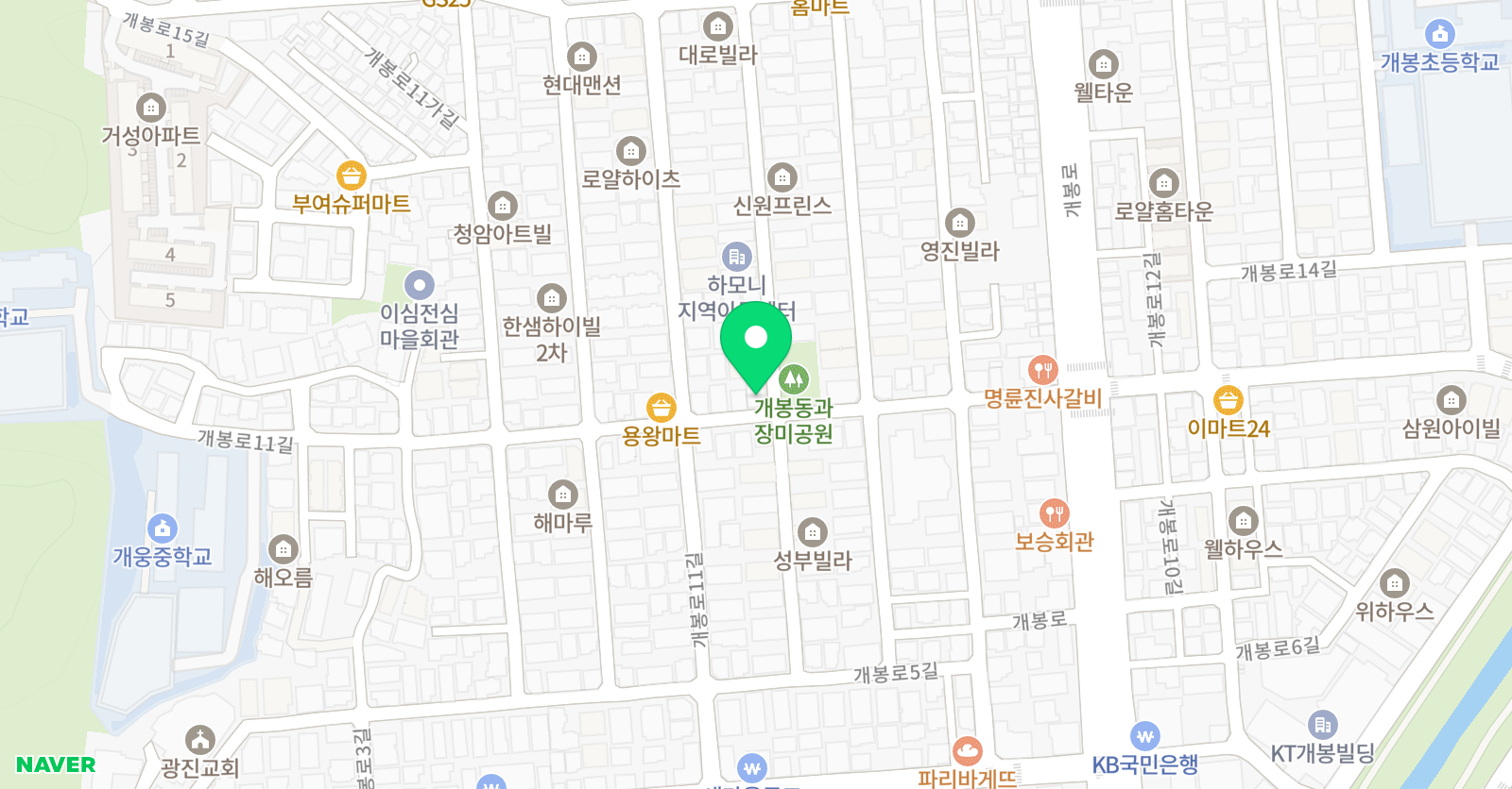 비바체아카데미 위치