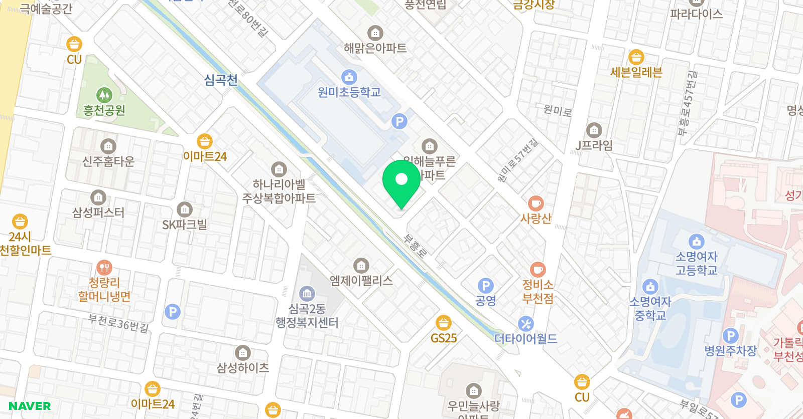 뉴챌린지 미술학원 위치