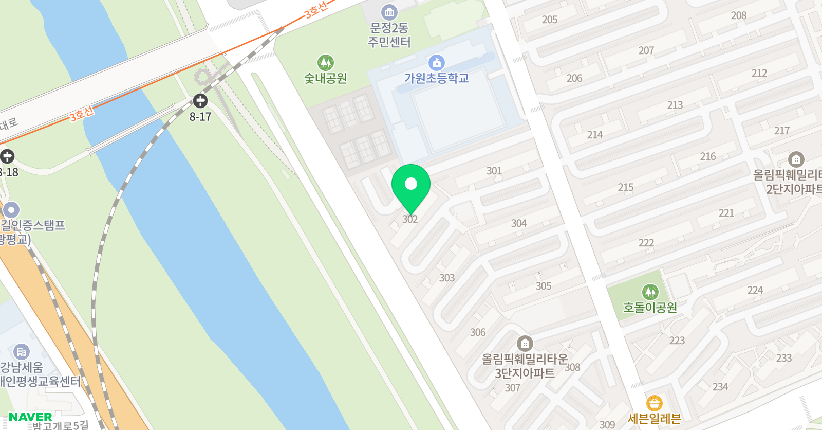 아트팰리움 미술학원 위치