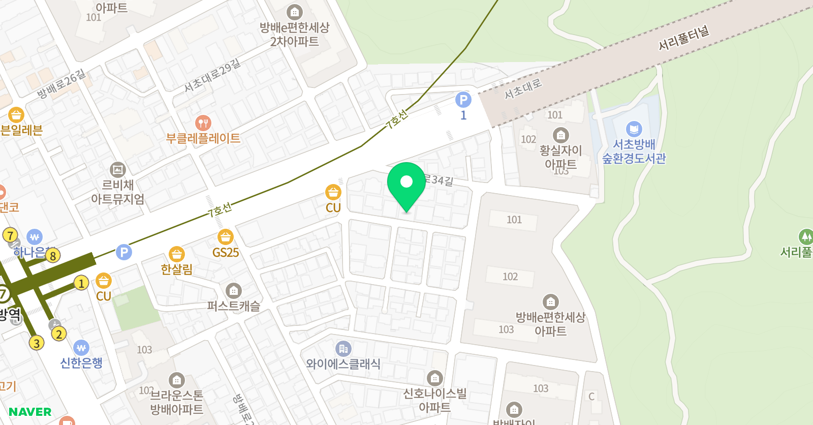 스포츠빌리지 위치