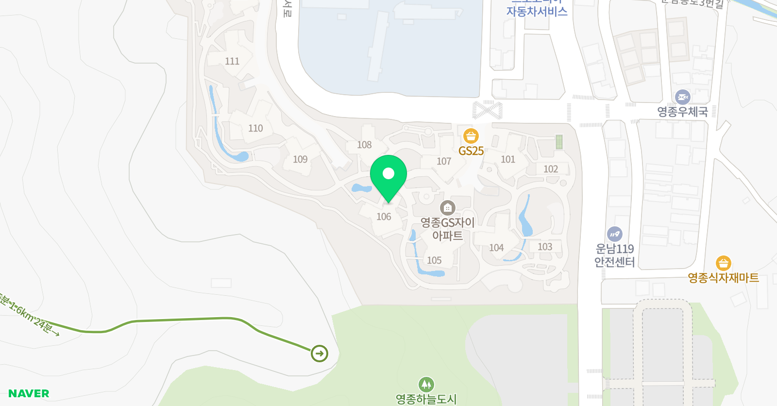 아소비 인천영종운남자이점 위치