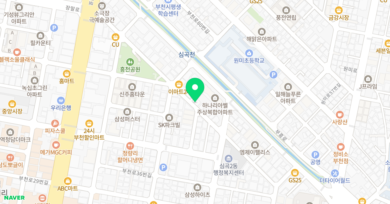 랍슨키즈 영어전문학원 위치