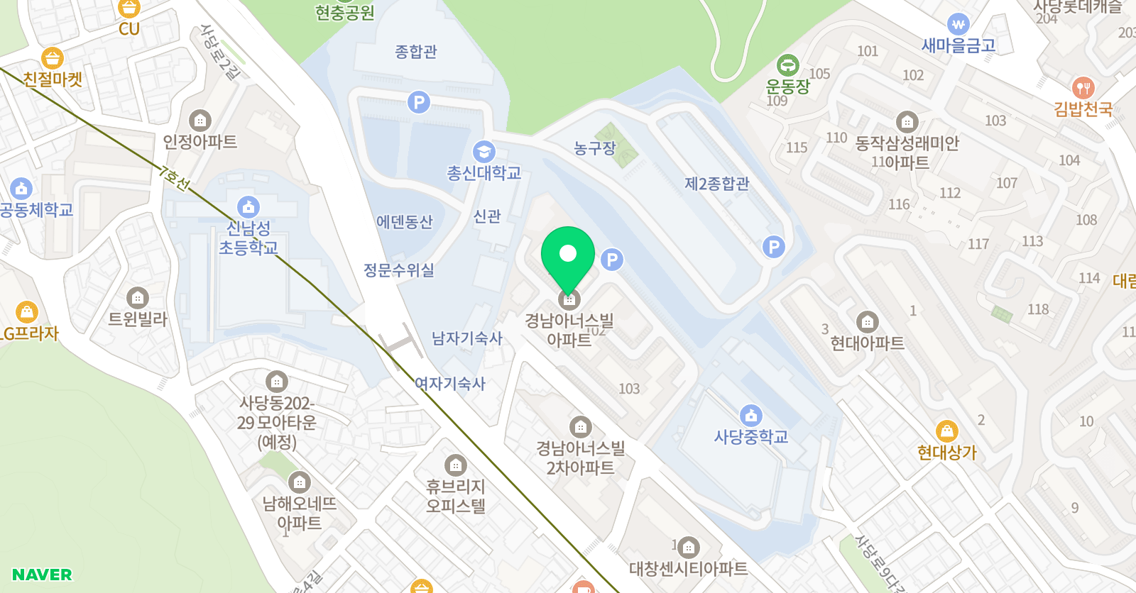 ITC영어 서울사당점 위치
