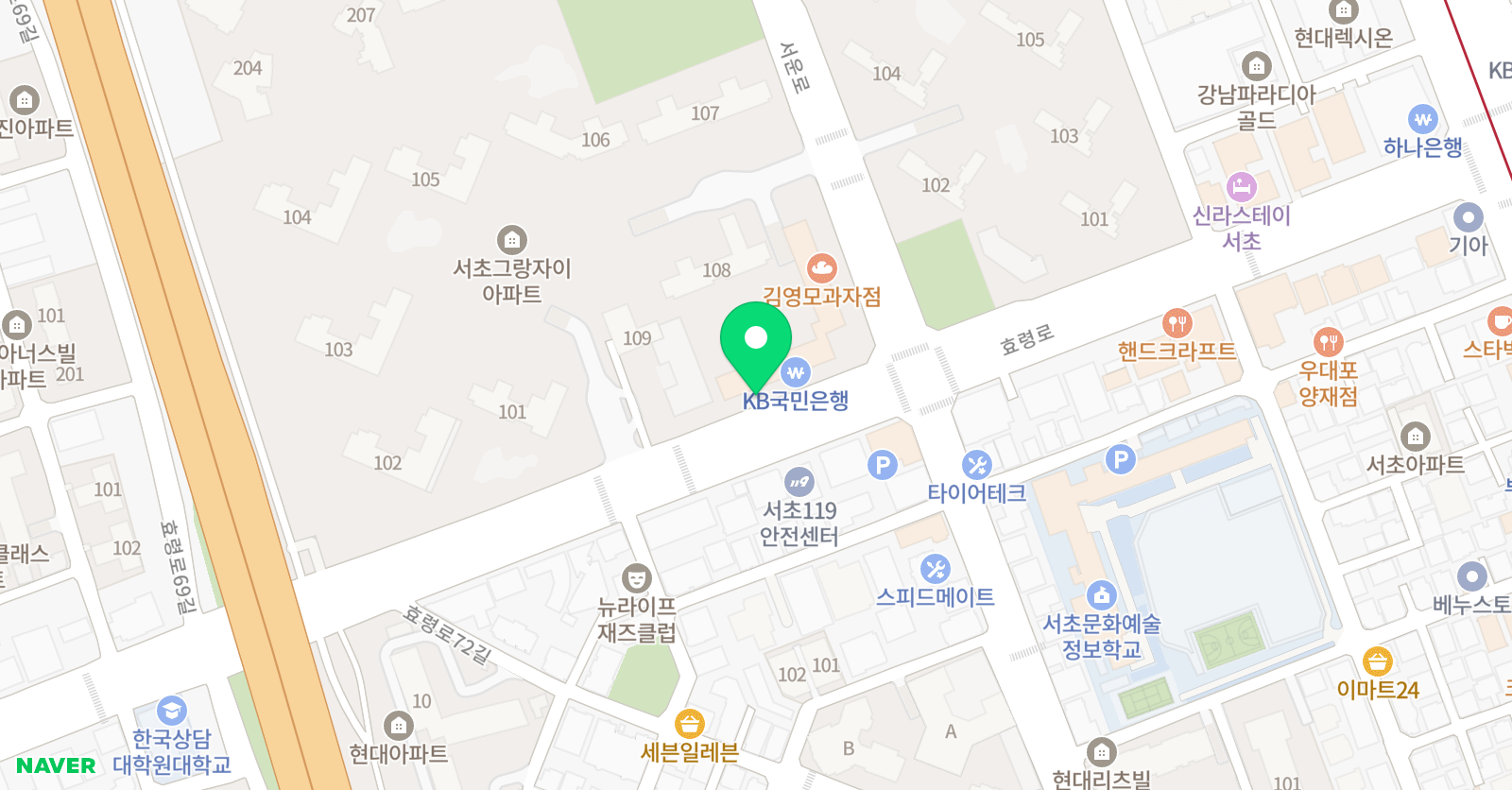 Finn Lab 국제 영어교습소 위치