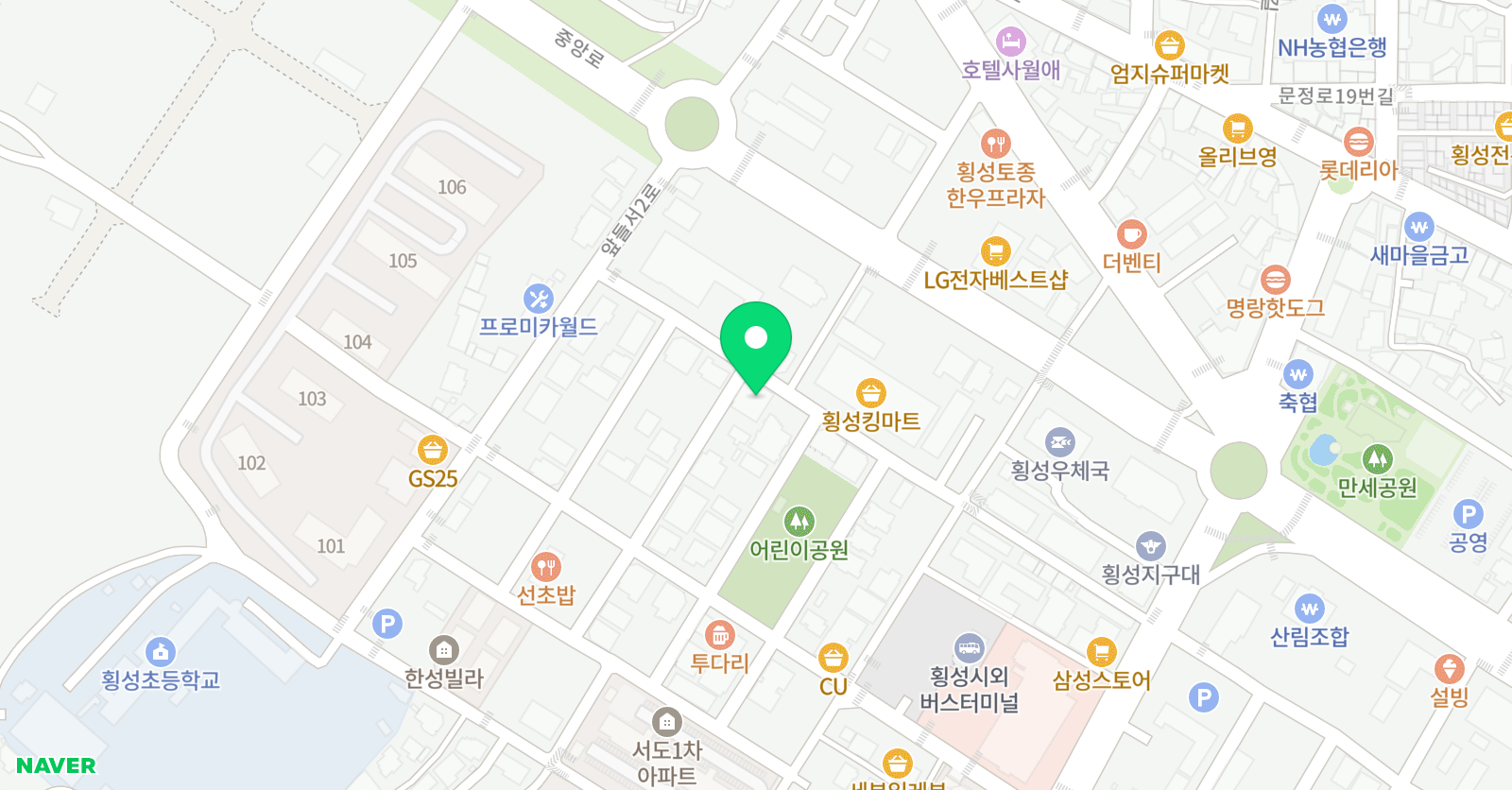 박쌤 수학이엠와이 영어학원 위치