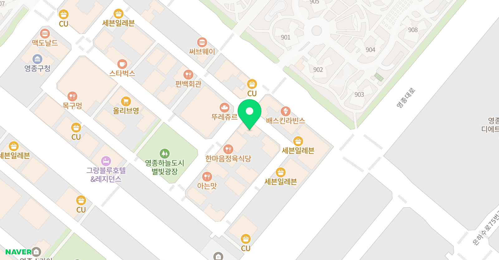 홍익 미술학원 위치