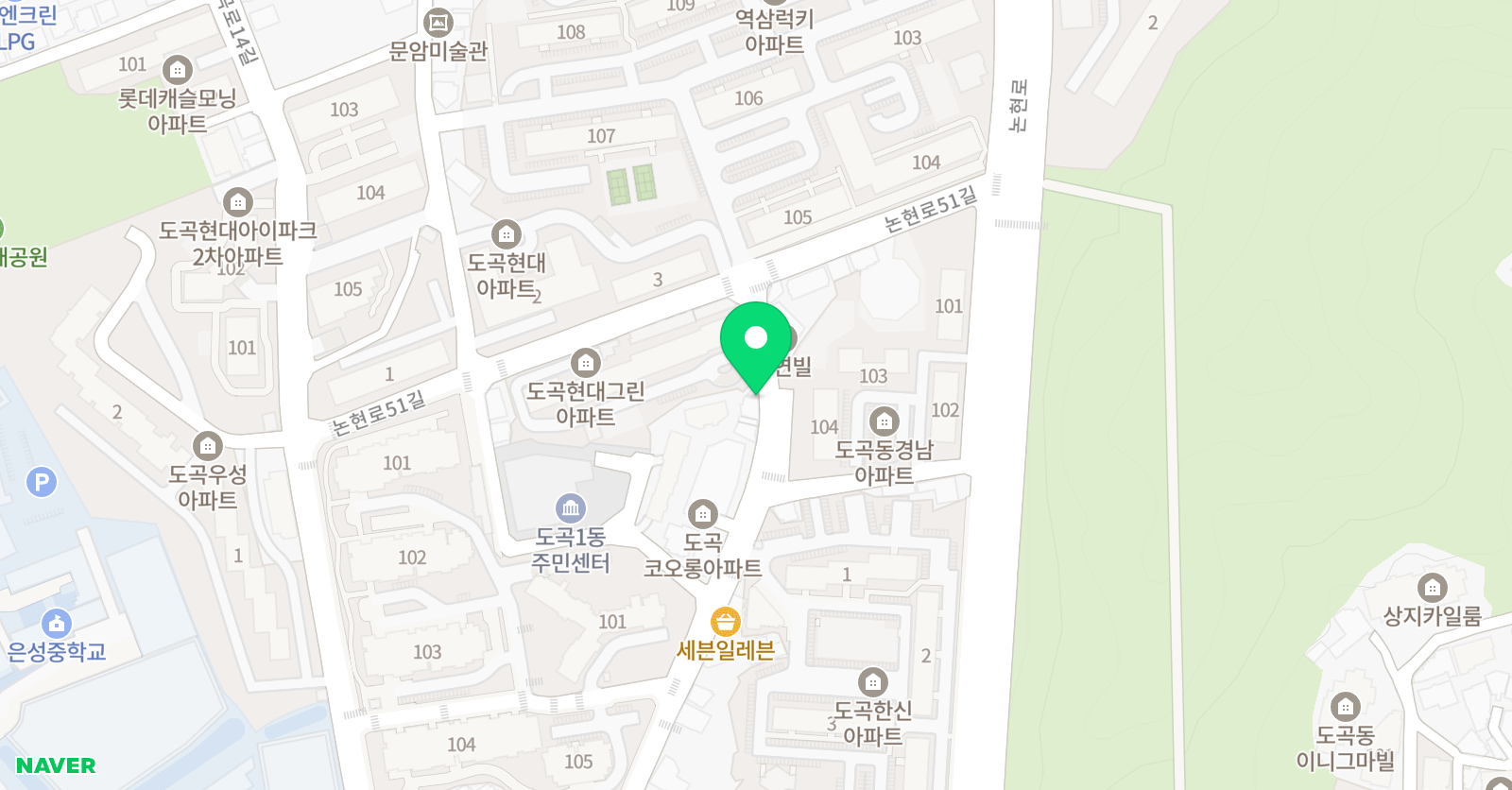 스마트해법 영어 강남프라임교실 위치