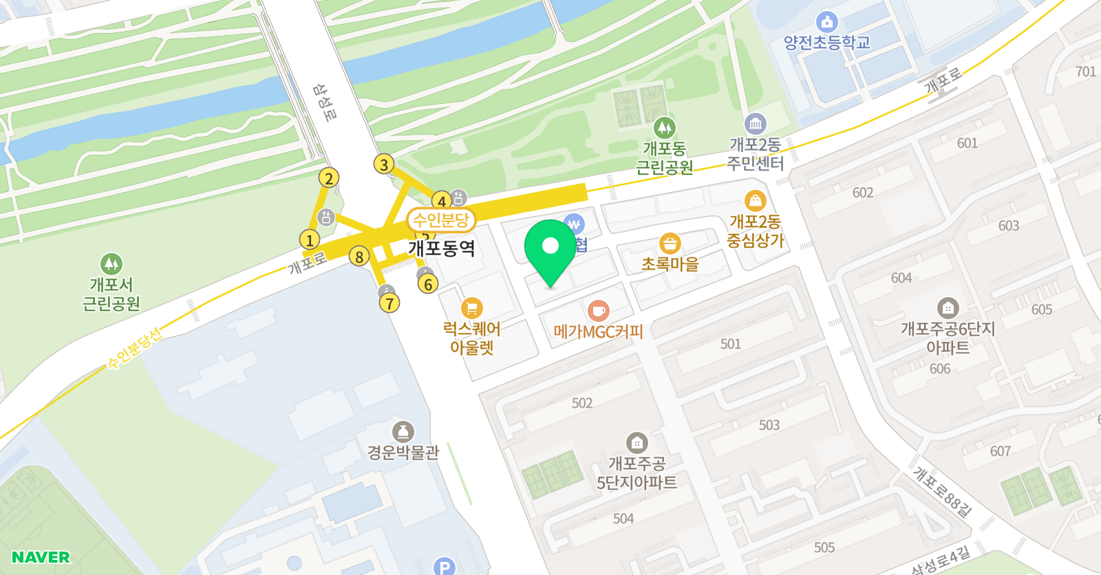 청하서당 한문교습소 위치