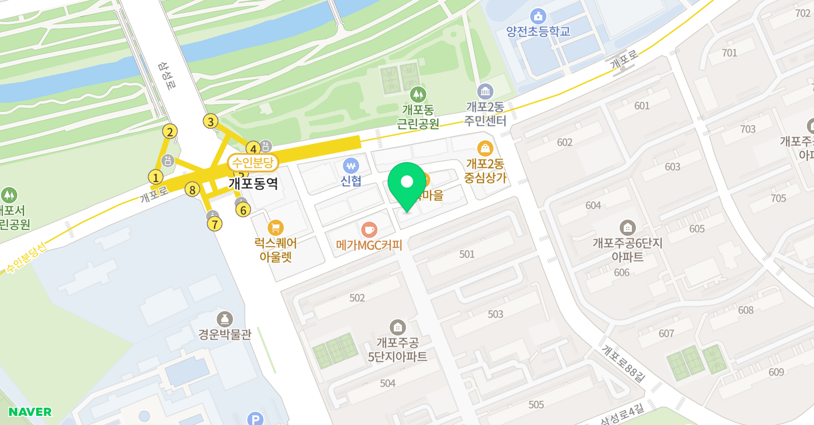 하연 과학 위치