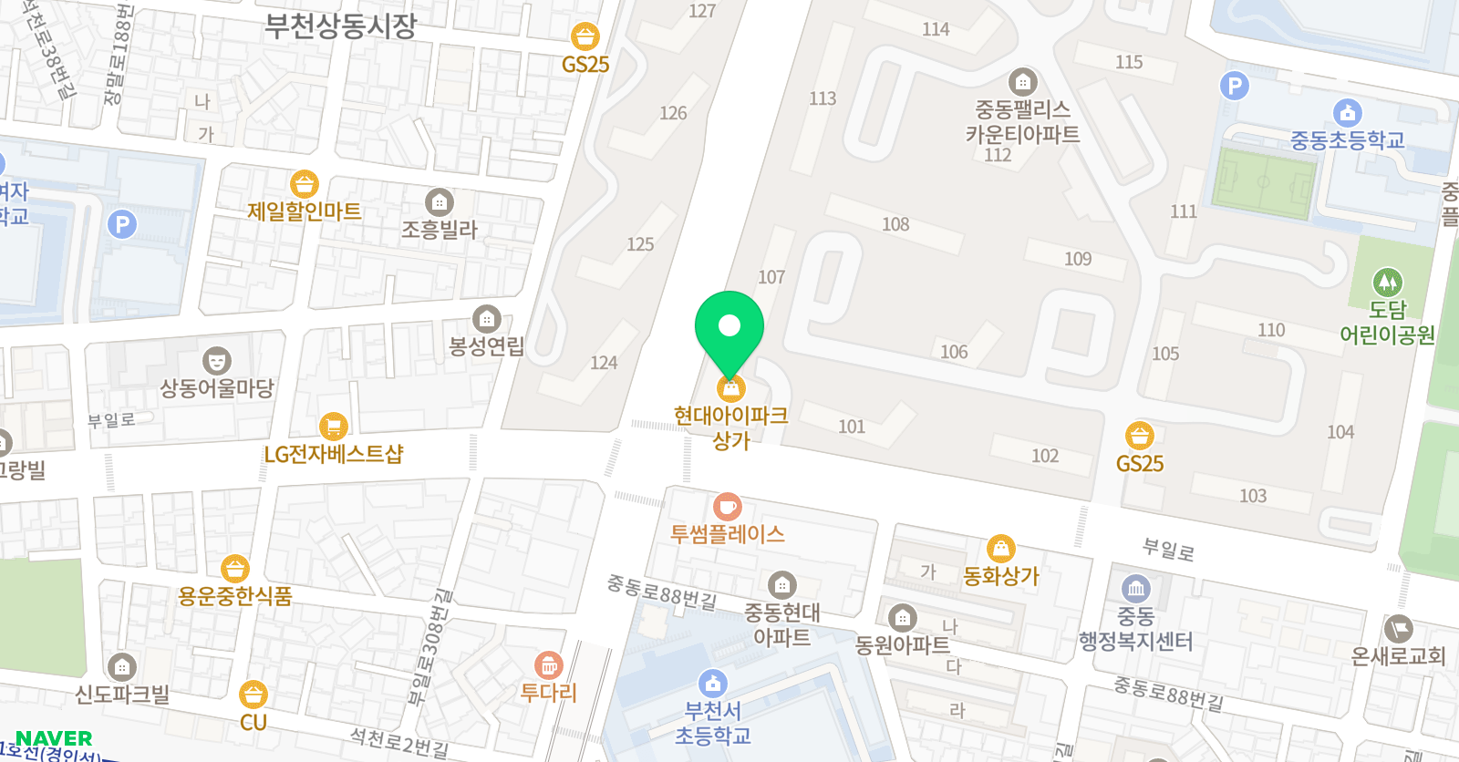 라온 피아노교습소 위치