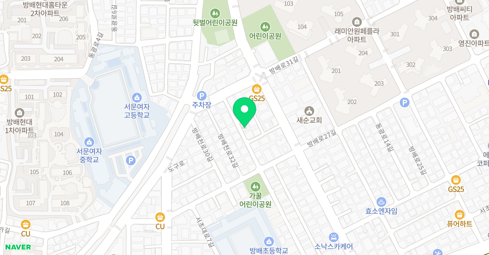 밀라노아트스튜디오 위치