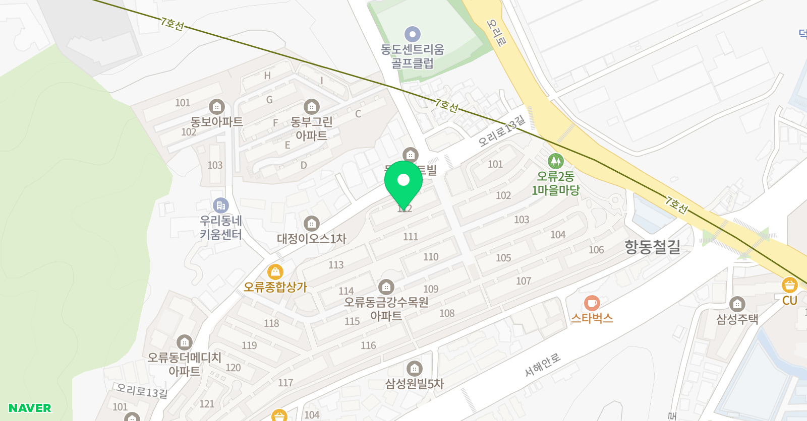 기탄 사고력교실 금강수목원점 위치