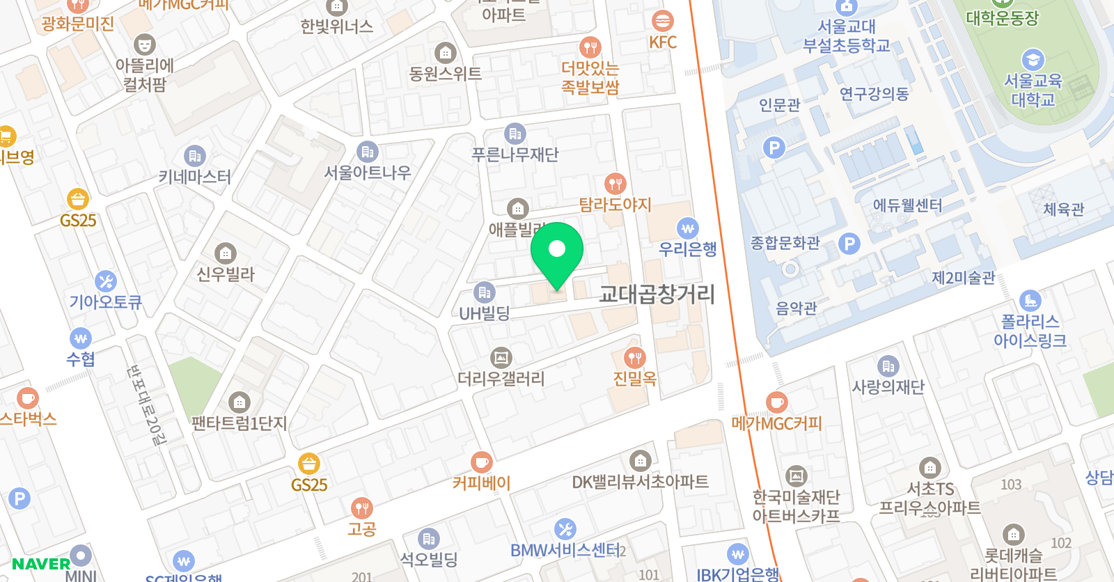 유달 리아트 위치