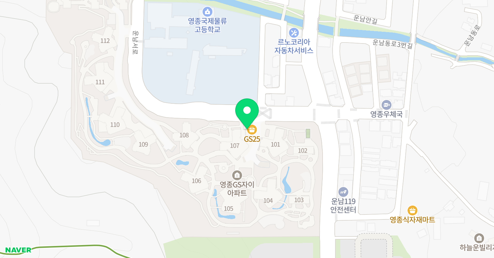 아트랄라 미술학원 위치