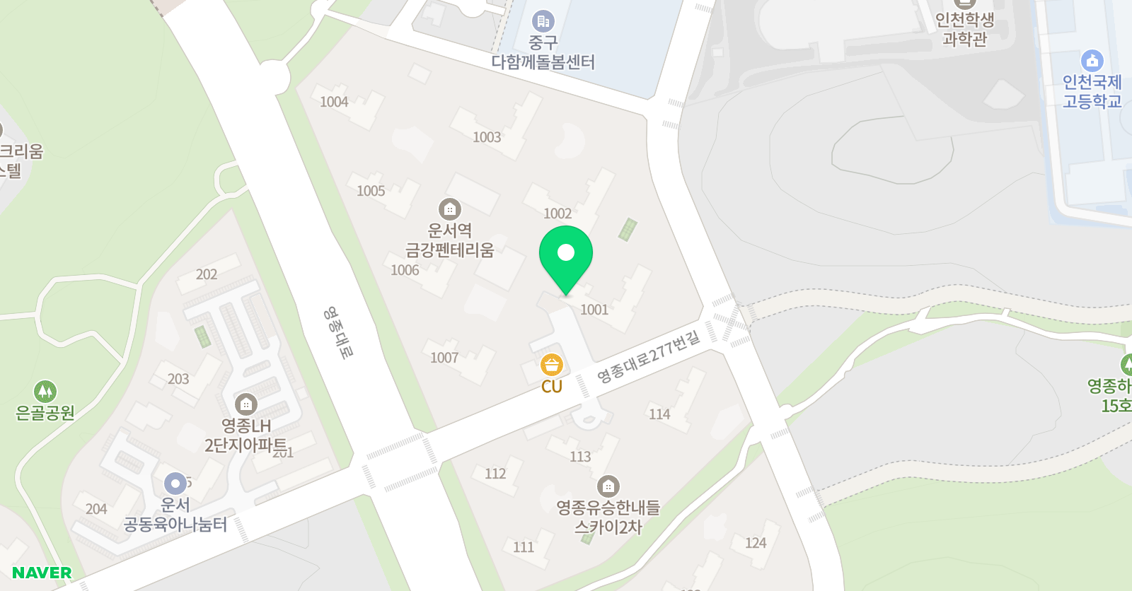 오아시스 영어수학 위치