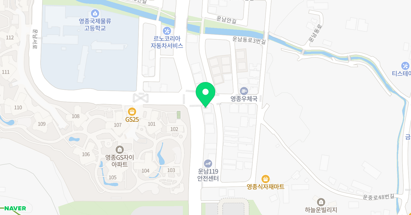아카데미창 논술교습소 위치