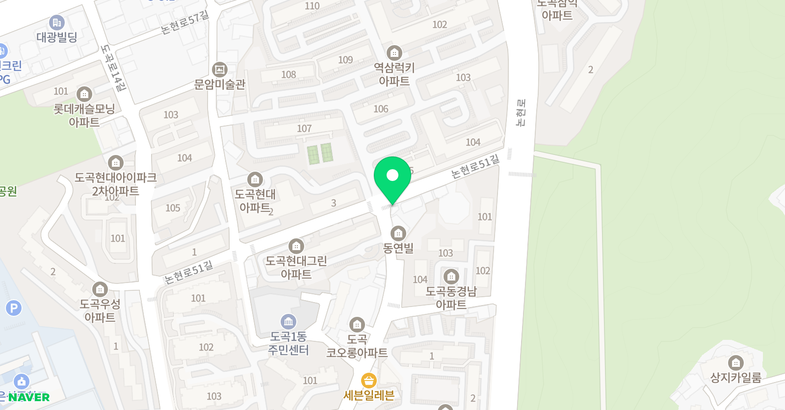 키미아트 미술교습소 위치