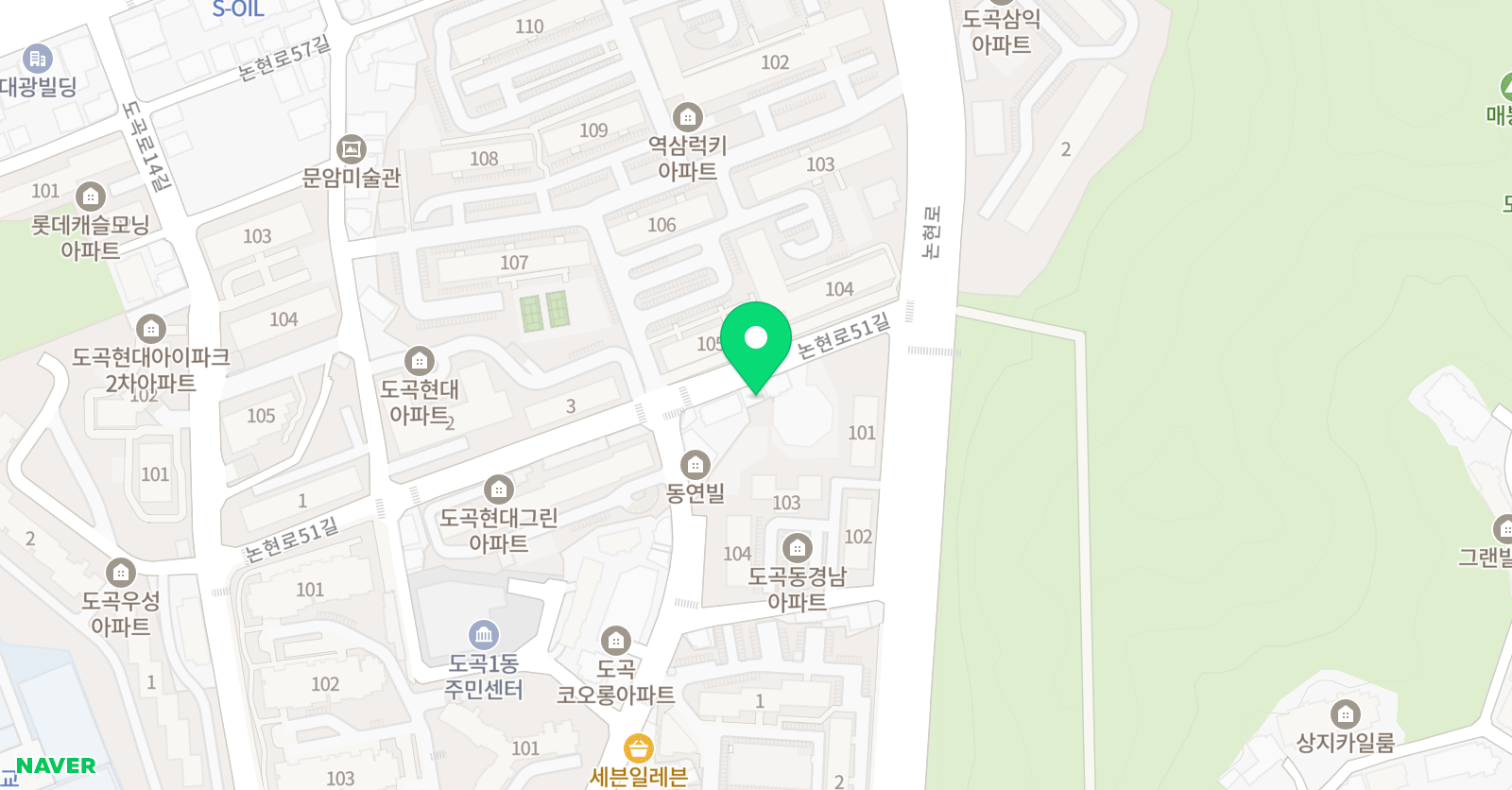 수매쓰 수학교습소 위치