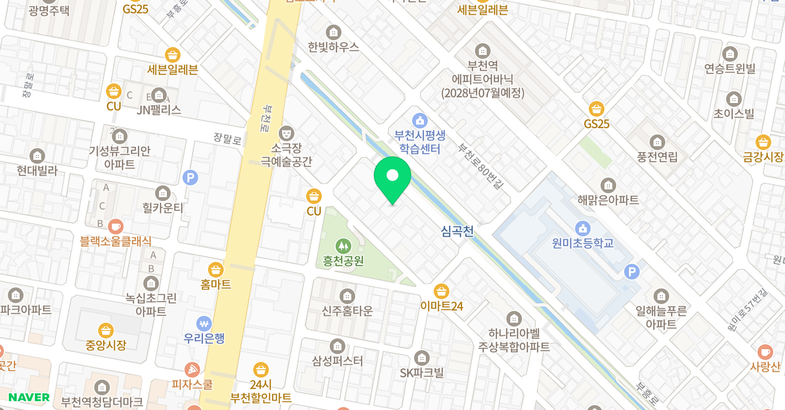 소리사랑 음악학원 위치