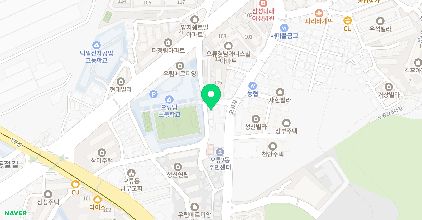 창작 미술학원 위치