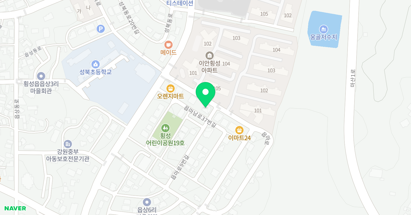 큰나무 음악입시학원 위치