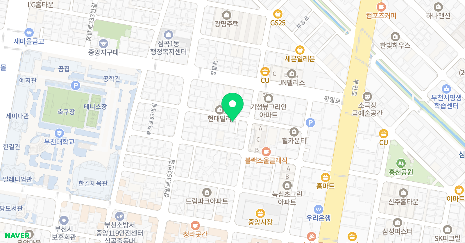 굿쌤 공부방 위치