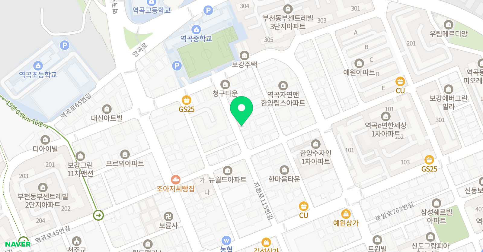 한호정선생 수학교습소 위치