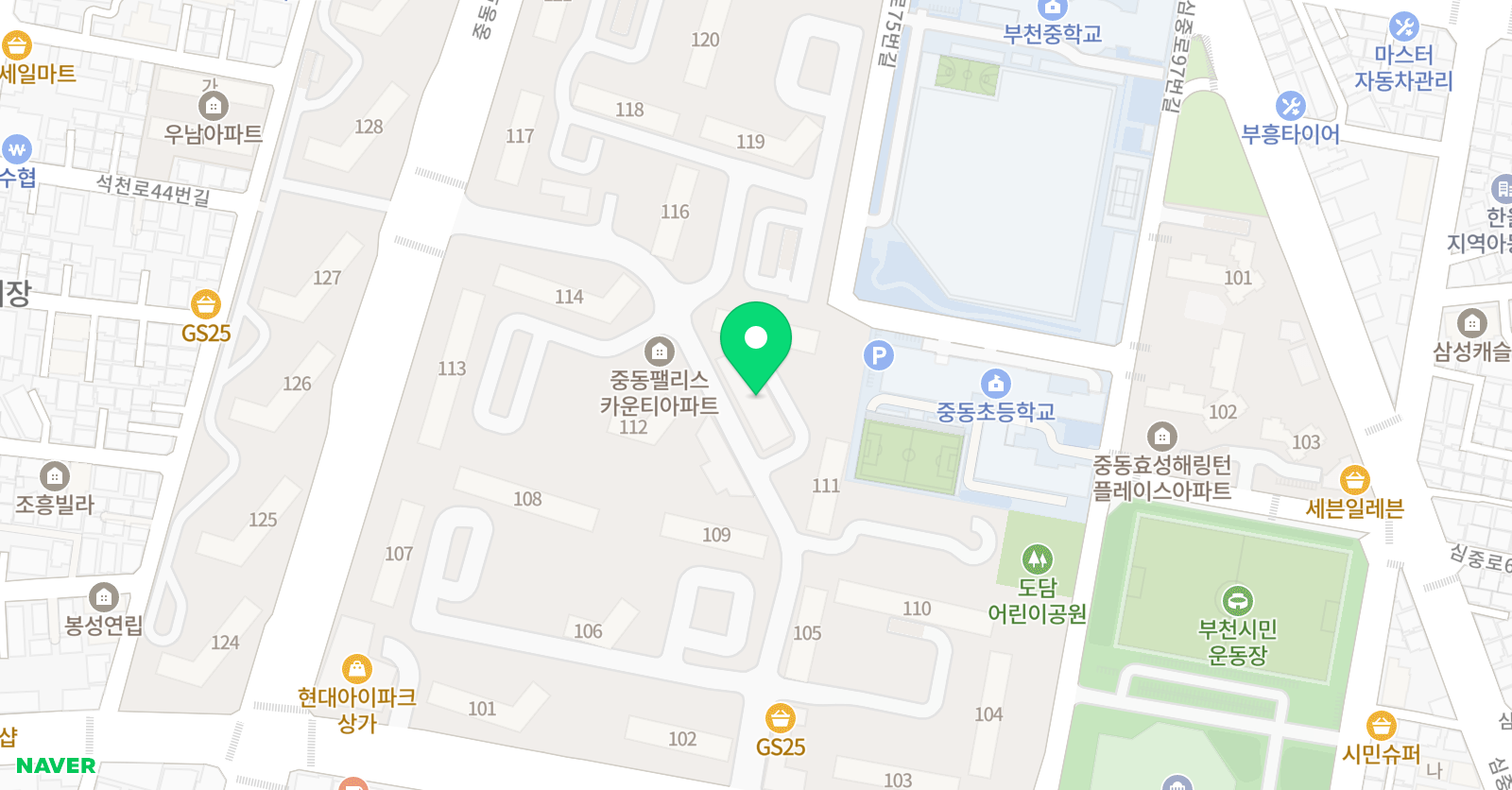 라인 음악학원 위치