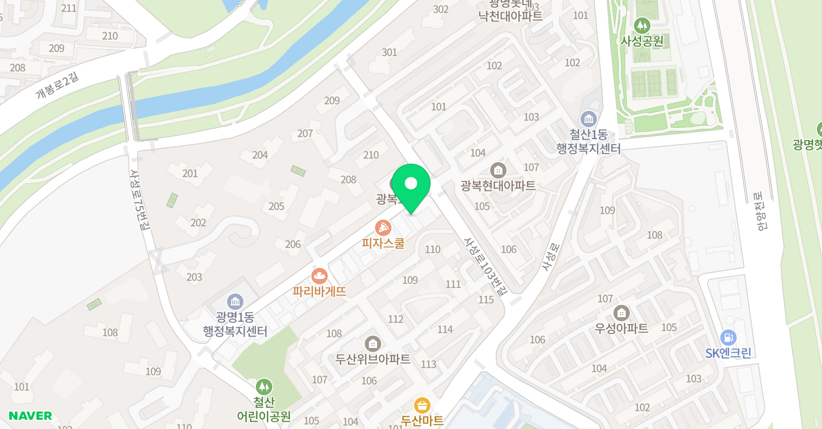 이화엘 뮤직아카데미 위치