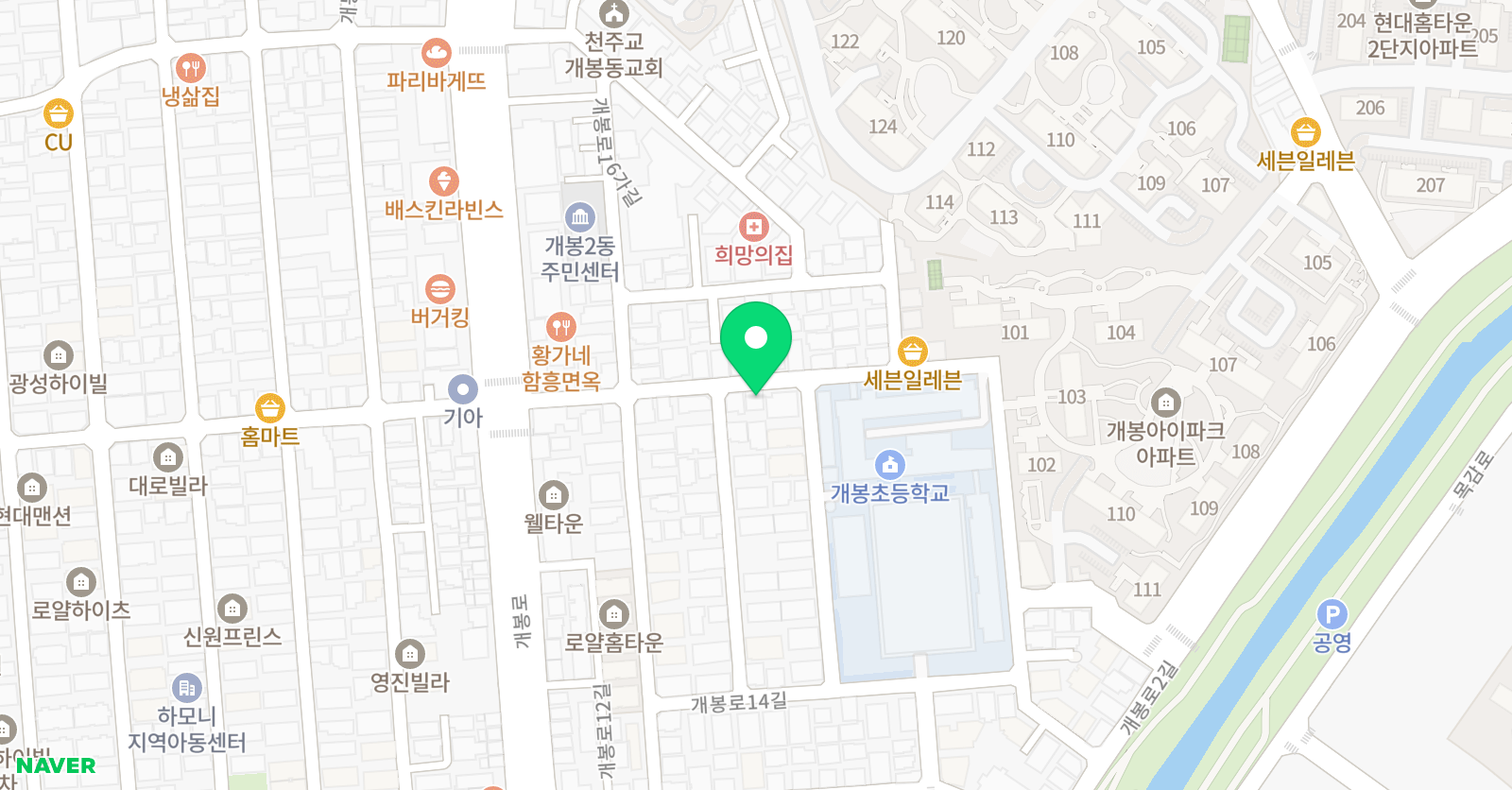 오슈어스튜디오 위치