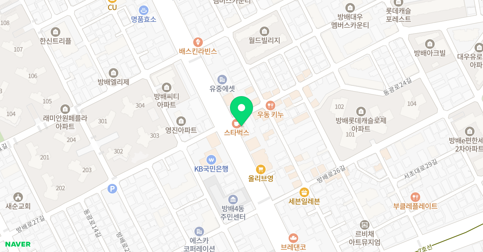 마스터플랜 원어민 영어회화 위치