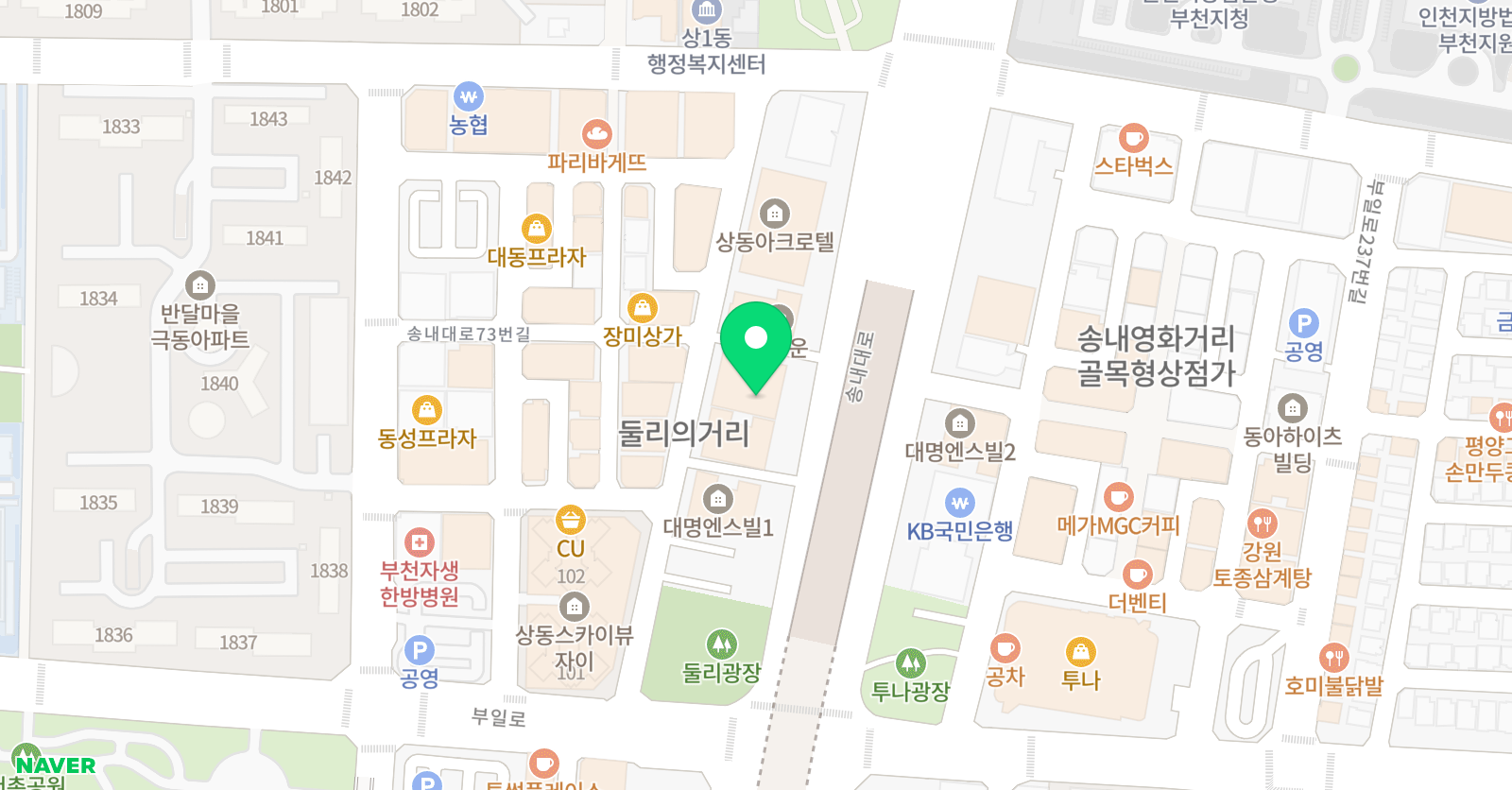 튼튼 영어 위치