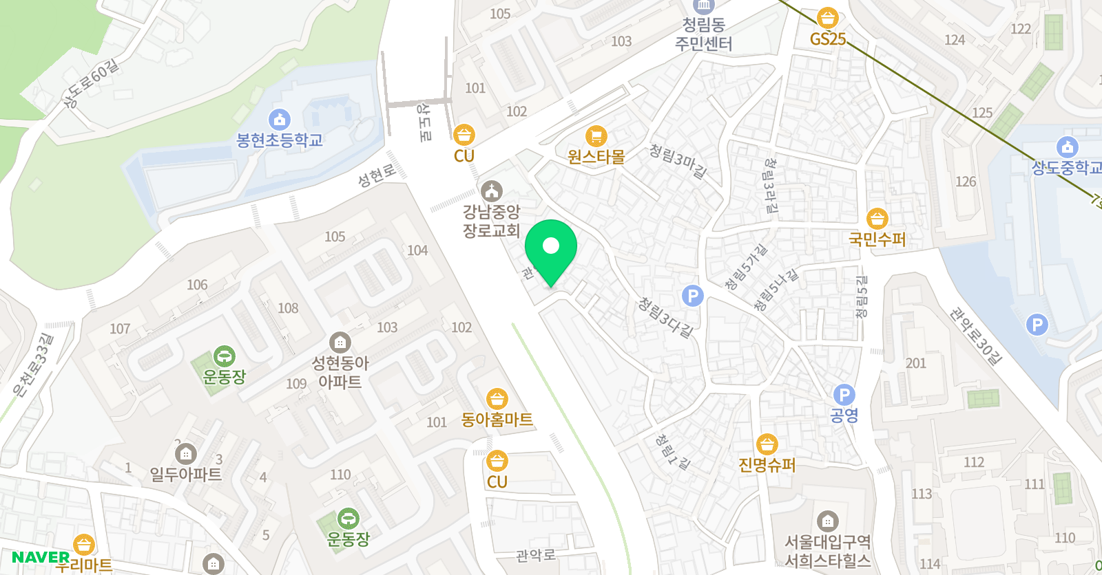 피아노M 교습소 위치